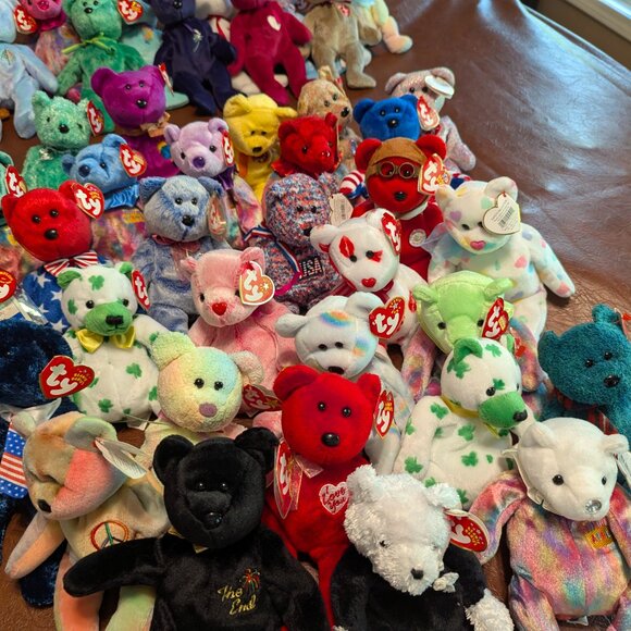 NWT Hundreds of Ty Beanie Babies From 1993 to early 2000's - Picture 13 of 16